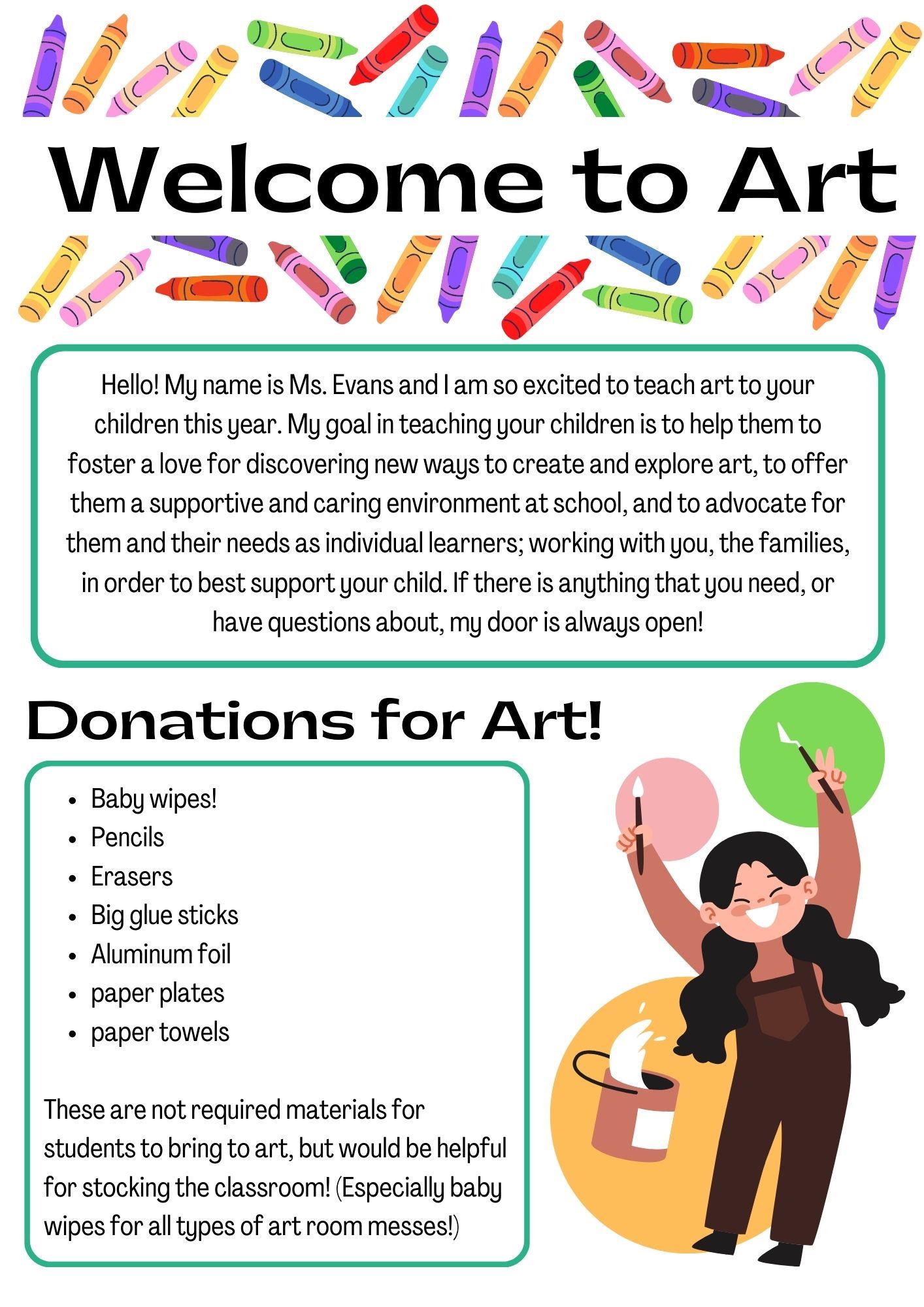 Welcome to Art!